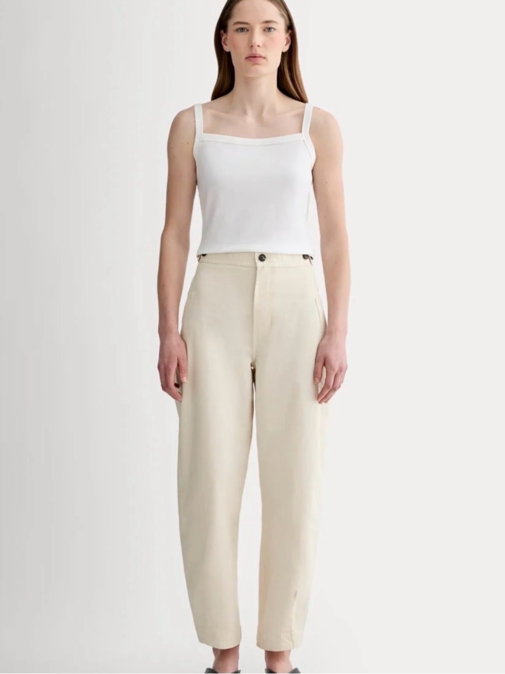 The fatigue barrel pant in birch